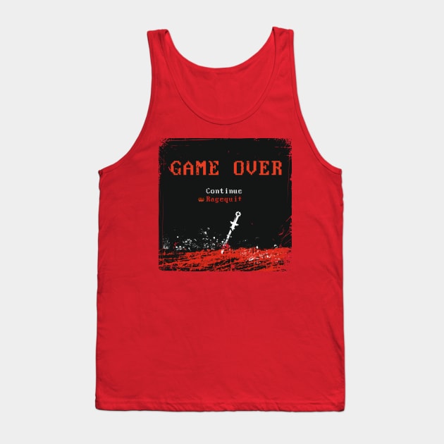 You Died Tank Top by Brokendan